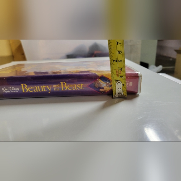 Beauty And The Beast VHS Tape Walt Disney’s Black Diamond Classic 1325 RARE! - Picture 4 of 9